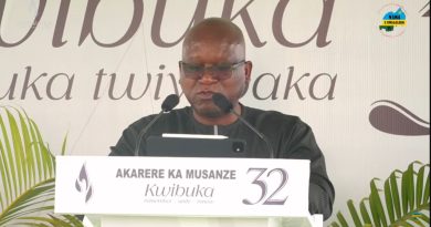 Kwibuka32-Musanze: Kwibuka ni ugusubiza agaciro n’icyubahiro abacu bambuwe n’inkoramaraso : Ministre Marizamunda Juvenal